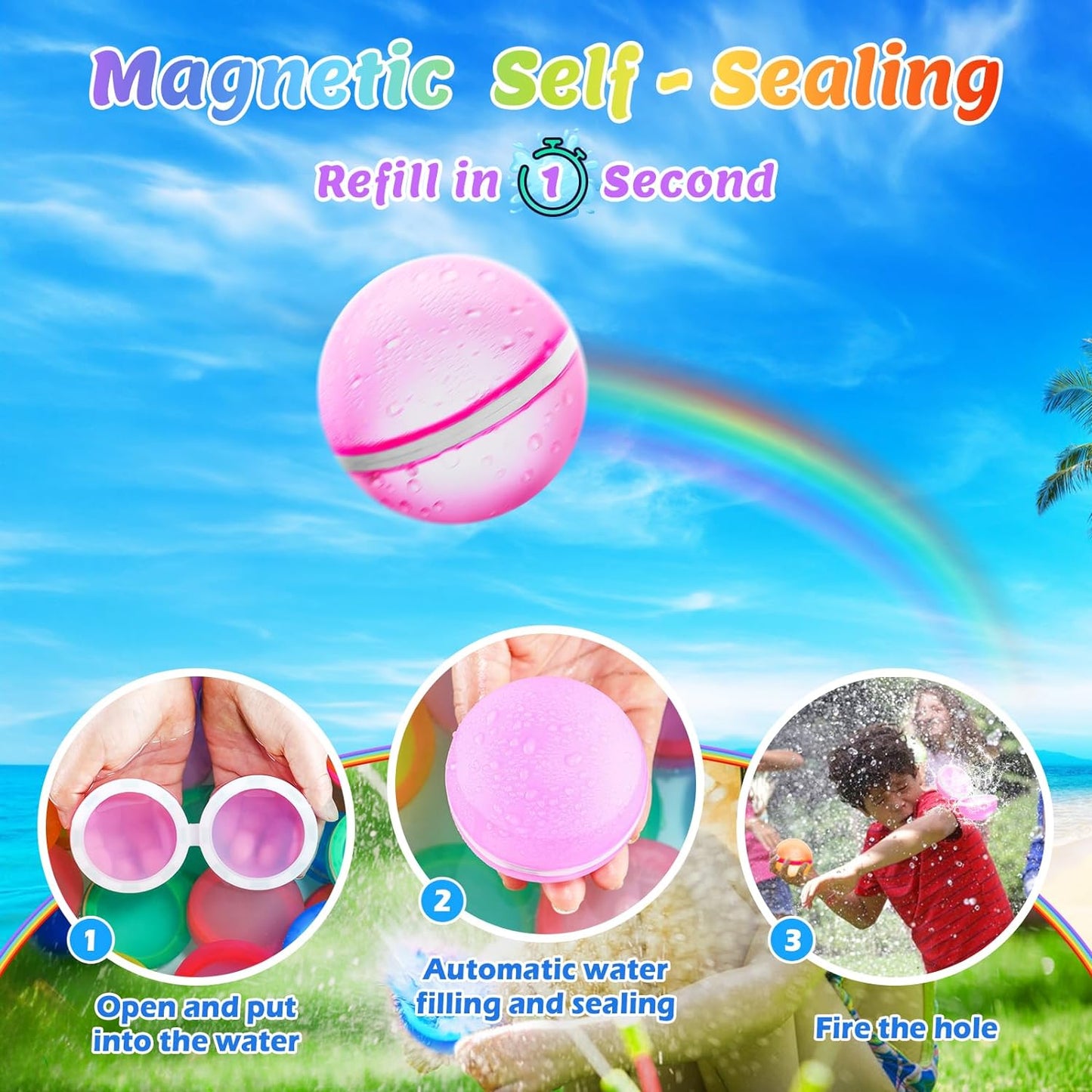 Splash Magic - Reusable Water Balloons