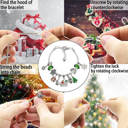 Snowflake Advent - 24 Days of DIY Christmas Bracelets